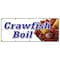 Signmission CRAWFISH BOIL BANNER SIGN cajun buggers louisiana crayfish shellfish B-120 Crawfish Boil - alternate 1